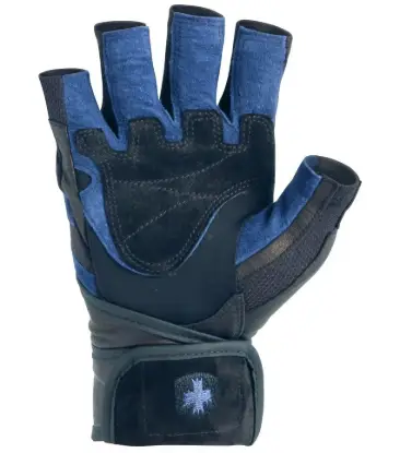 Harbinger BioFlex™ WristWrap Glove - Mavi resmi