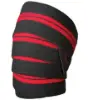Harbinger Red Line Knee Wraps - Dizlik resmi