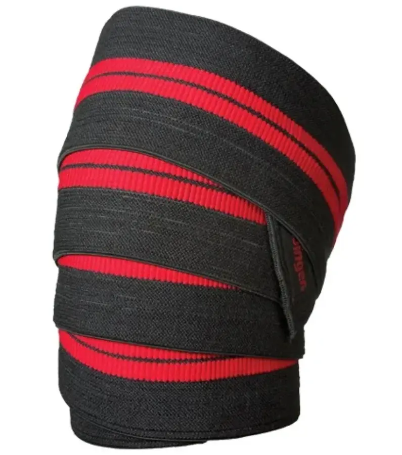 Harbinger Red Line Knee Wraps - Dizlik resmi