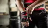 Harbinger Mens FlexFit™ W&D Fitness Glove - Red/Black resmi