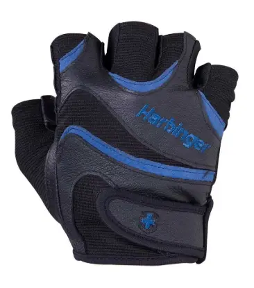 Harbinger Mens FlexFit™ W&D Fitness Glove - Blue/Black resmi