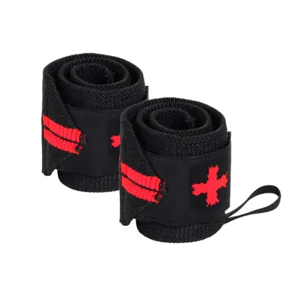 Harbinger Red Line Wrist Wraps® - Kırmızı/Siyah Bileklik resmi