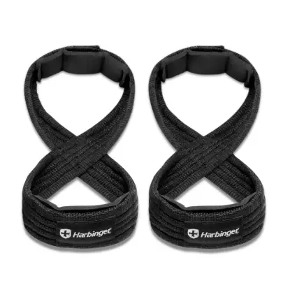 Harbinger Figure 8 Padded Lifting Straps - Ağırlık Kaldırma Kayışı