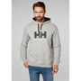 Helly Hansen Logo Hoodie - Grey Melange için detaylar
