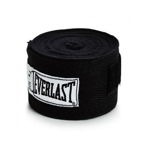 Everlast 4455 Cotton Hand Wraps - Black için detaylar