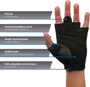 Harbinger Women’s New Power Glove - Black için detaylar