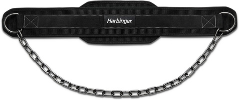 Harbinger Polypro Dip Belt - Gunmetal için detaylar