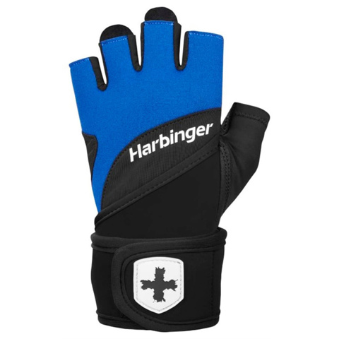 Harbinger Training Grip Wristwrap Unisex Blue - Mavi Ağırlık Eldiveni için detaylar